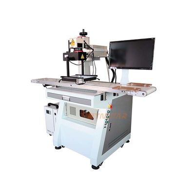220V 20W macchina di marcatura automatica laser Laser a fibra / UV / CO2