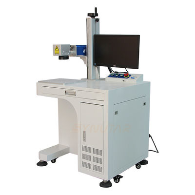 220V 50HZ Macchina di marcatura laser a fibra da tavolo ad alta velocità per targa di metallo
