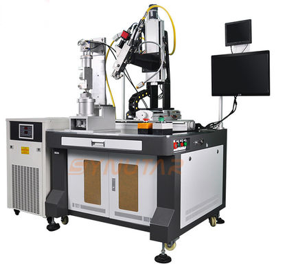 220V 1kw macchina di saldatura automatica a laser alta precisione di saldatura