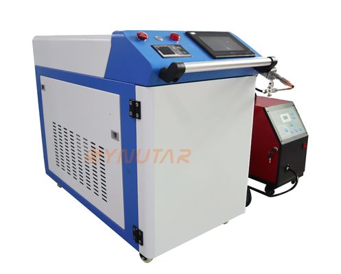 piccola saldatrice laser a fibra portatile 3000W automatica 3 in 1 macchina di saldatura laser