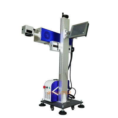 30W / 50W Flying Online Fiber Laser Marking Machine per il metallo