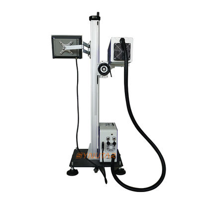 Macchina automatica di marcatura laser a fibra di CO2 per bottiglie di plastica
