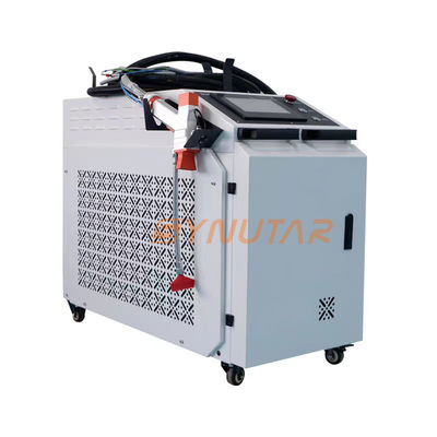 220V / 50Hz Macchina di pulizia laser portatile 1000W per acciaio da cantiere navale