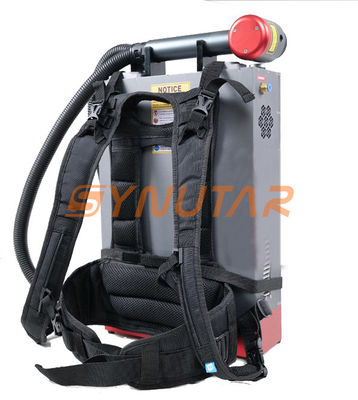 Macchina di pulizia laser per zaini a mano 220V 100W pulizia laser della ruggine sicurezza e mobile
