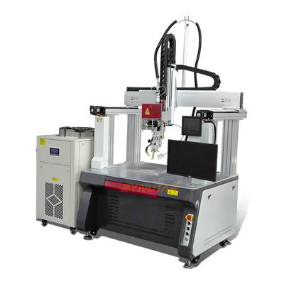 Saldatore laser completamente automatico batterie al litio attrezzature di saldatura laser 3000W