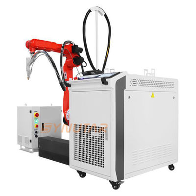 Macchine di saldatura laser robot industriale a precisione CNC a sei assi
