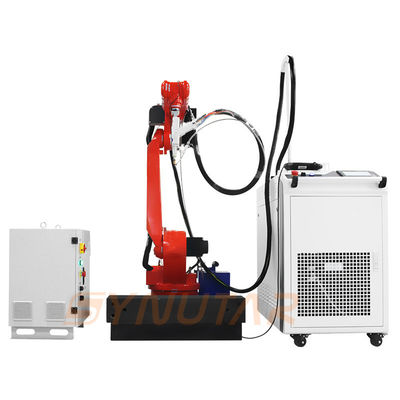 6 assi robot industriale macchina di saldatura laser programmabile a controllo remoto sollevamento