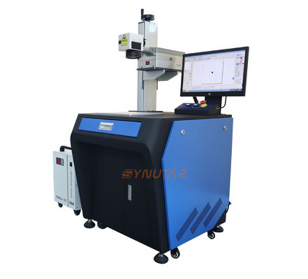 Macchina portatile di marcatura laser UV per incisione di foglie di vetro 3W / 5W