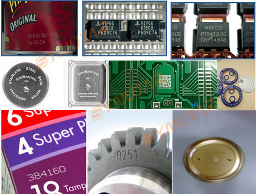 30W / 50W Flying Online Fiber Laser Marking Machine per il metallo