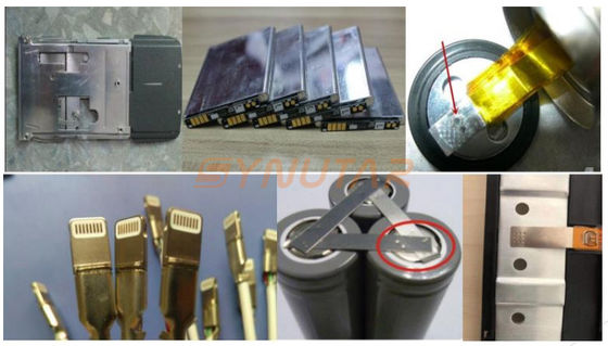 Saldatura automatica a laser a punto pulsato per l'industria delle batterie al litio