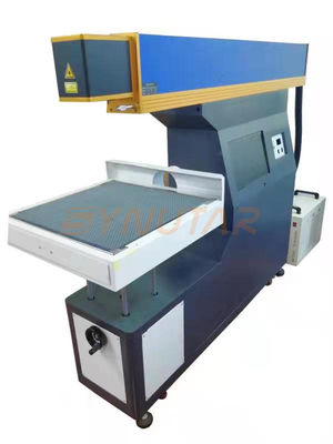 300 mm*300 mm Area di marcatura 3 Asse Macchina di marcatura laser dinamico a CO2 con larghezza minima di linea di 0,01 mm