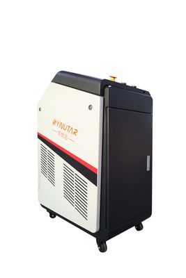 Macchina di pulizia laser a fibra di precisione da 500W con sistema di scansione galvanometrico per la pulizia più veloce