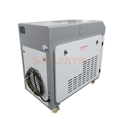 Macchina di pulizia a laser portatile da 1064 nm raffreddamento idrico 1-20KHz per pulizia industriale pesante