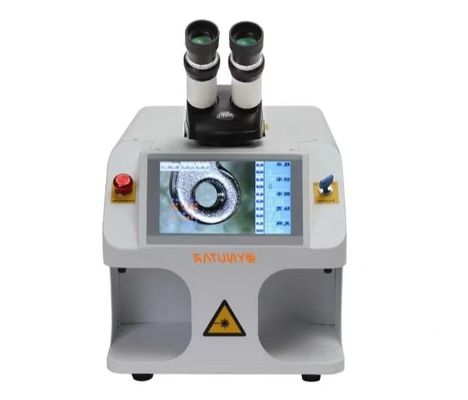Saldatore laser di precisione per gioielli 150 kg Peso 0,2-2 mm profondità di saldatura 1064nm Laser lunghezza d'onda