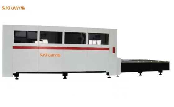 Macchina di taglio laser a fibra di potenza Servo Motor Drive System Precision Gear Rack