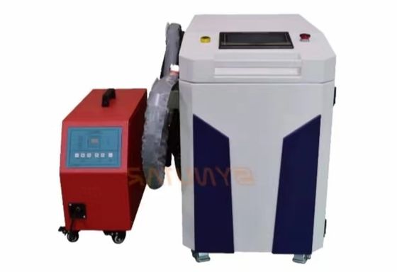 Dispositivo portatile di saldatura laser con raffreddamento ad aria 1064 nm Lungozza d'onda laser per saldatura profonda 0,5-5 mm Leggere