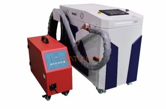 Precisione di posizionamento da 0,02 mm Macchina di saldatura laser portatile 2000W AC220V Dispositivo portatile