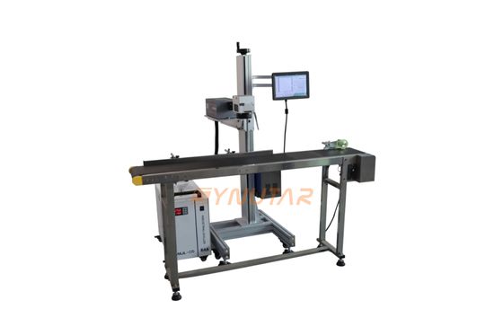 Macchina di marcatura laser UV a controllo PC da 50 kg con profondità di marcatura da 0,01-0,3 mm per vari ambienti di lavoro