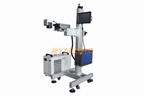 Macchina di marcatura laser UV da 20 W con profondità di marcatura da 0,01-0,3 mm raffreddamento ad aria/acqua 8000 mm/s velocità