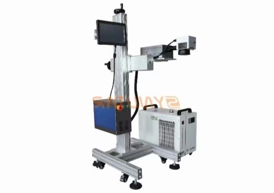 355nm lunghezza d'onda macchina di marcatura laser UV PC Sistema di controllo e 0,15mm Dimensione minima del carattere